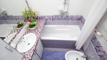 Ремонт маленьких ванных комнат